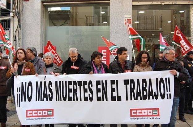 CCOO Huelva presentó en 2017 unas 50 denuncias a empresas y administraciones ante la Inspección de Trabajo