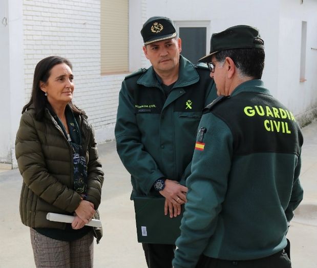 Grávalos destaca el dispositivo de la Guardia Civil para la Candelaria de Almonte con cerca de un centenar de efectivos