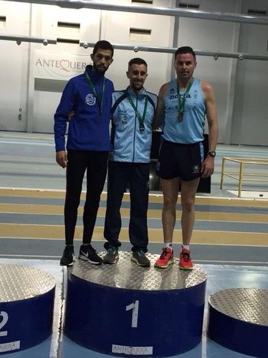 Platas para Carlos Martín (triple) y Fakhreddine Aoulad (3.000) en el Andaluz Absoluto