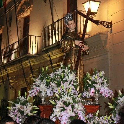 San Diego de Alcalá procesiona por Ayamonte