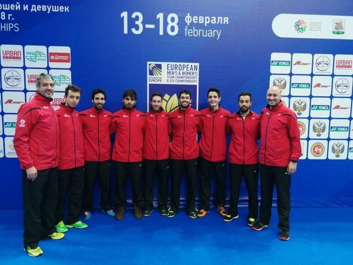 Carolina Marín, Pablo Abián y Carlos Longo inician su andadura en los Europeos por Equipos de Kazán