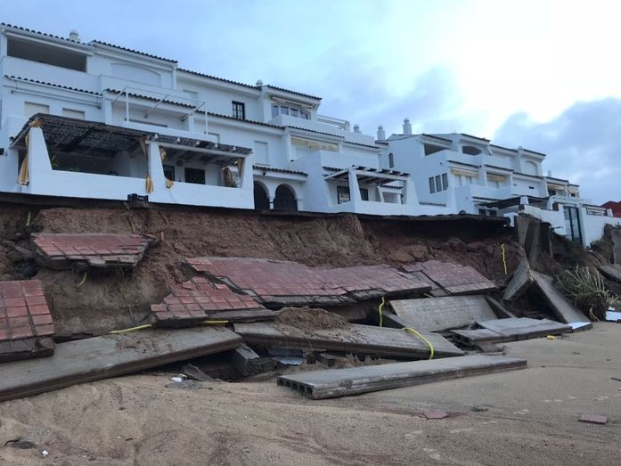 Huelva, segunda provincia andaluza con más incidencias por lluvia y viento con 61