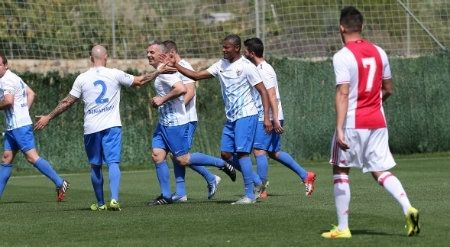 Los veteranos del Recre compiten este sábado en Málaga en la Liga Solidaria Zona Sur