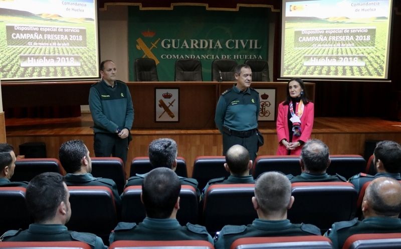 La Guardia Civil despliega todos sus efectivos de refuerzo para la campaña agrícola