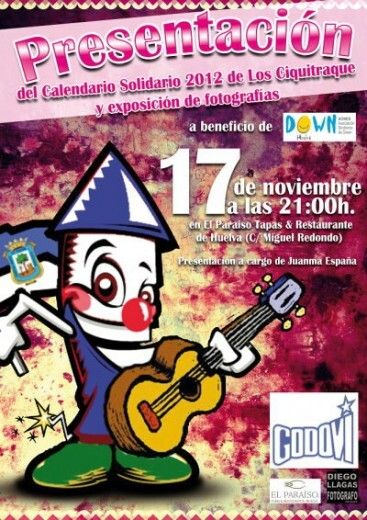 Calendario solidario de 'Los Ciquitraques'.