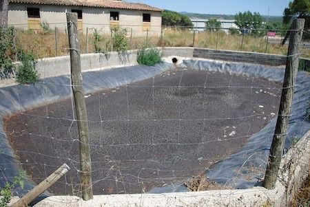 Condenado a dos años de prisión por el vertido de purines en finca colindantes sin autorización