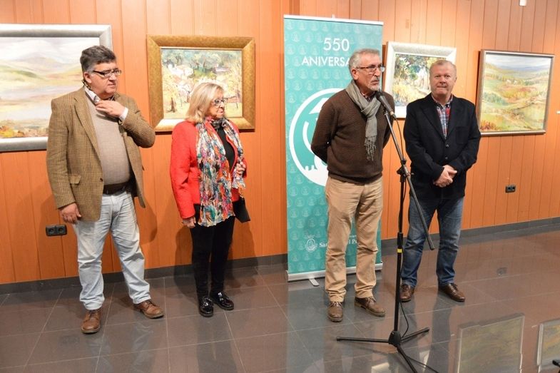 Los ‘Paisajes’ de Pilar Barroso en San Juan del Puerto