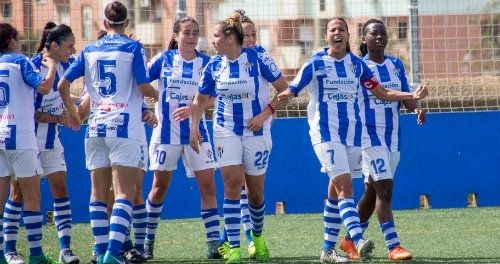 El Sporting Huelva se da un festín contra el Madrid y ata de manera virtual la permanencia (3-0)