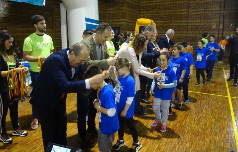 Más de 1.100 kilos de alimentos recaudados por la 6ª carrera infantil ‘Kilos x Km’ de la Fundación Atlantic Copper