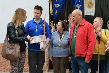 San Juan del Puerto, primera parada de la peregrinación de la Prisión de Huelva
