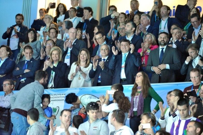 El secretario de Estado para el Deporte destaca la “trayectoria espectacular” de Carolina Marín