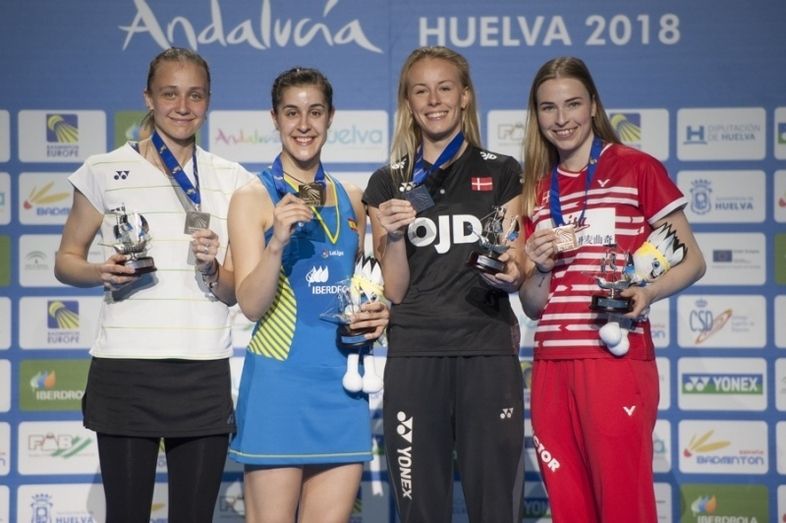 Marín, Axelsen, Astrup-Rasmussen, las Stoeva y los Adcock reinan en Huelva