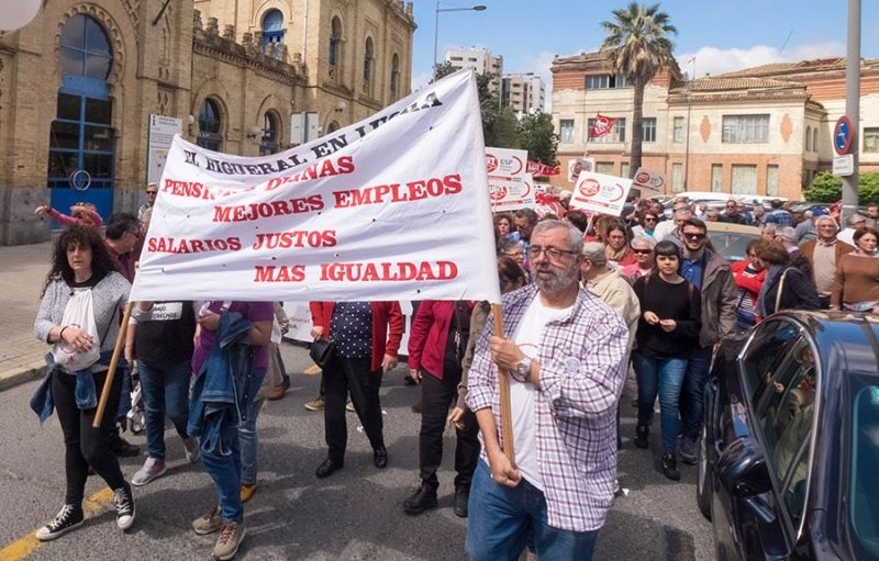 Huelva reclama en la calle trabajo digno