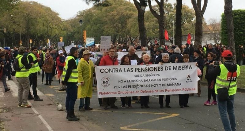 El colectivo de pensionistas vuelve a la calle