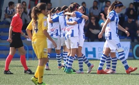 El Sporting Huelva vence al Santa Teresa (1-0) y acaba la liga noveno y empatado a puntos con el séptimo clasificado