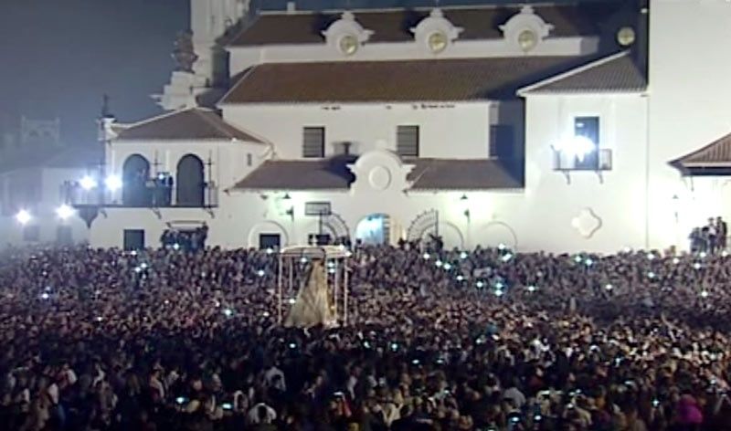 Almas elevadas bajo la Virgen del Rocío