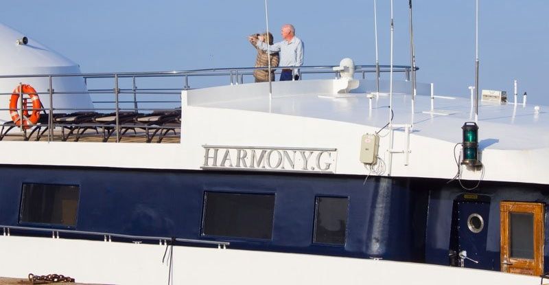 Jornada capitalina para el pasaje del 'Harmony G'