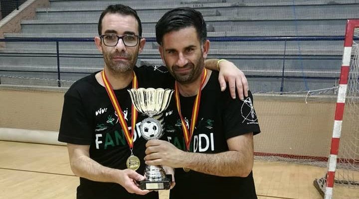 Emilio y Pelu, del CD Aones, campeones de España por segundo año seguido