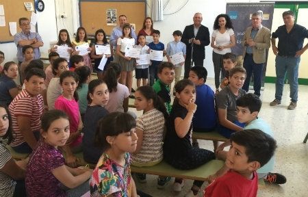 El centro escolar Miguel de Cervantes de Gibraleón se alza con el premio 'Mi marisma, mi escuela'