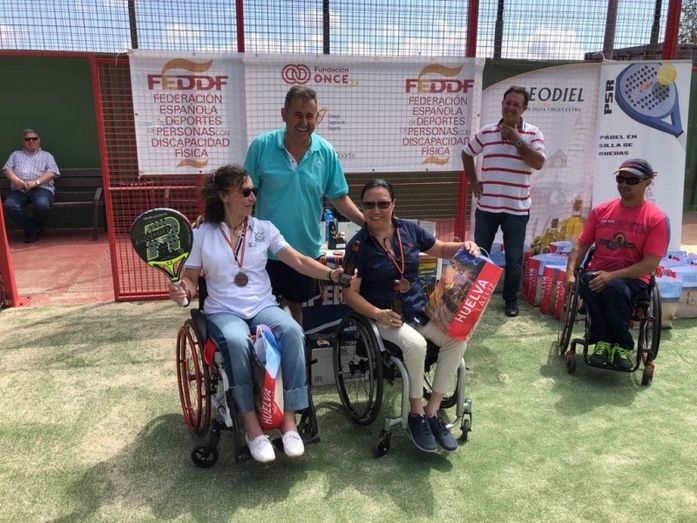 Edorta De Anta-Óscar Agea y Marival Fernández-Diana Cantalejo, parejas ganadoras del Campeonato de España en Punta Umbría