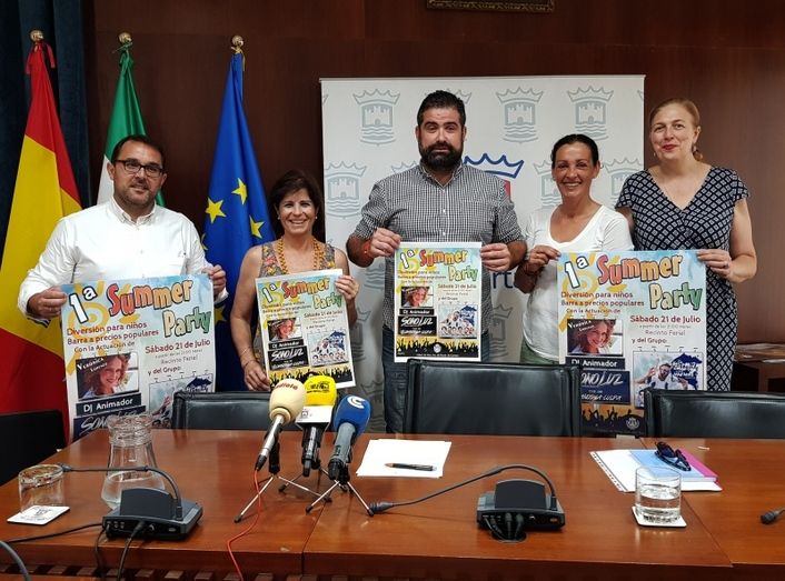 La Hermandad del Rocío de Cartaya celebra la primera Summer Party