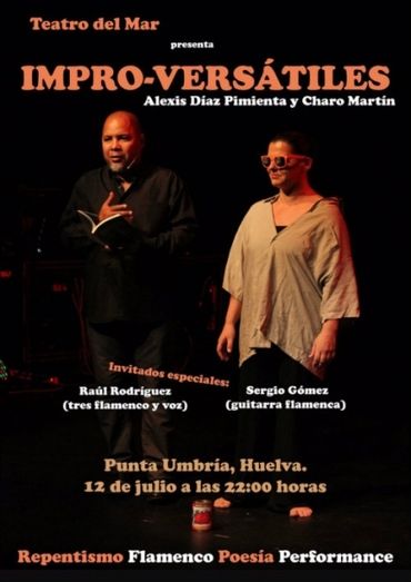 El dúo artístico Impro-Versátiles llega este jueves al Teatro del Mar de Punta