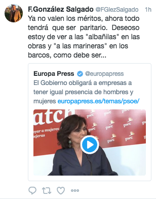 El runrún: De 'albañilas' y 'marineras'