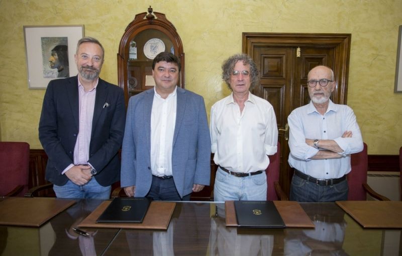 Firmado el convenio para recuperar el antiguo Colegio de Ferroviarios 