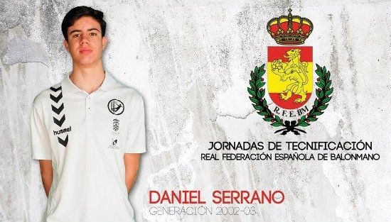 La Federación Española vuelve a contar con el jugador del PAN Moguer Daniel Serrano para unas jornadas de tecnificación