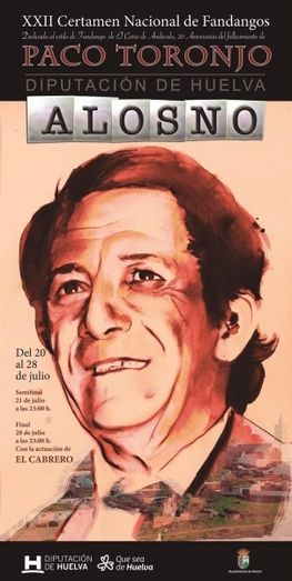 El XXII Certamen Nacional de fandangos 'Paco Toronjo' celebra este sábado su final en Alosno