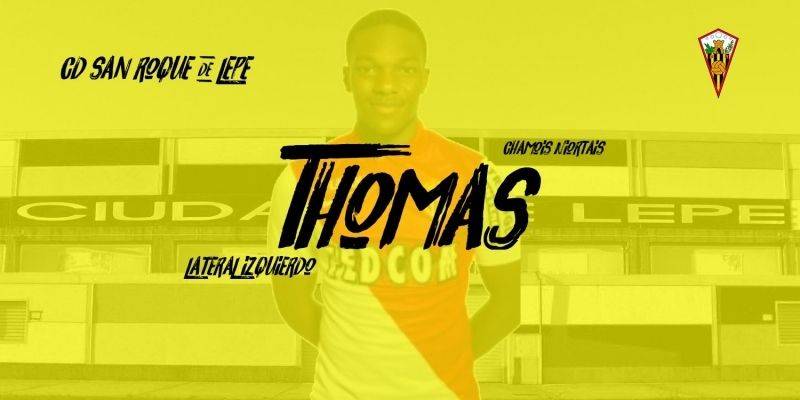 El francés Thomas, que se inició en la cantera del Mónaco, nuevo lateral zurdo del San Roque