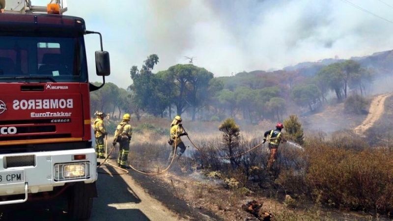 Extinguido el incendio declarado en La Zarza