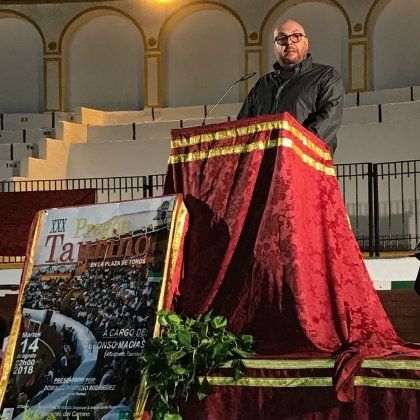 El valverdeño Alfonso Macías pregona la Feria Taurina de la localidad