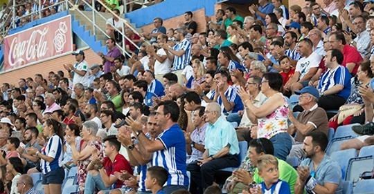 El Nuevo Colombino, segundo estadio de los 40 de Segunda B que más afluencia de espectadores registró en el estreno liguero