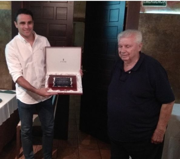 Las peñas y el Trust agasajan en una cena a Antonio Núñez en el preludio de su día grande