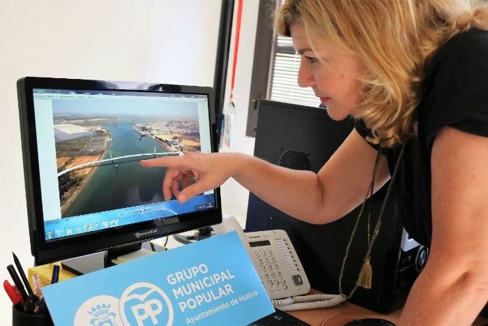 Comienzan las obras para la mejora del tráfico en los accesos al puente del Odiel