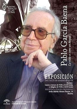 La capital recibe la exposición 'La vida es como un bosque' dedicada a Pablo García Baena