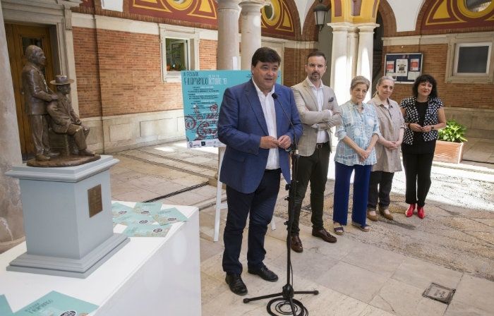 Así será la escultura dedicada a los cantaores Paco y Pepe Isidro