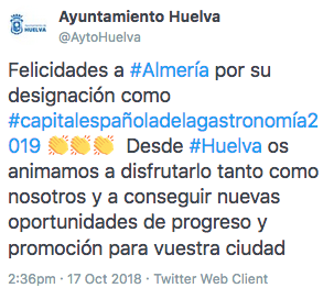 El runrún: ¿Quién se acuerda de la Capitalidad Gastronómica?