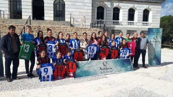 El Sporting Huelva promociona el Parque Nacional de Doñana como Patrimonio de la Humanidad