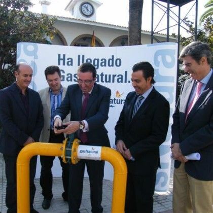 Nuevo servicio de gas natural en Lepe