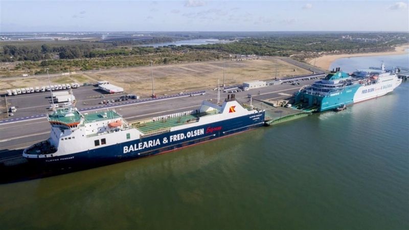Comienza a operar la nueva ruta a Canarias de Baleària y Fred.Olsen con el buque 'Martín i Soler'