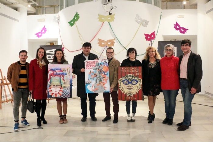 La travesura carnavalera de Cristóbal Aguiló, cartel oficial del Carnaval Colombino 2019