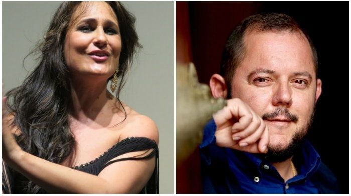 Regina y Jeromo Segura, participantes de lujo de la Tradicional Zambomba Rociera de la Hermandad de Emigrantes