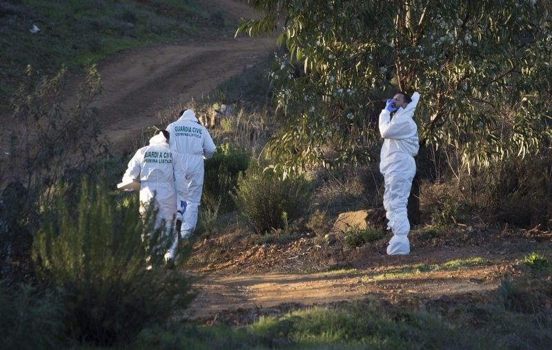Decretan el secreto de sumario en el caso de Laura Luelmo y la Unidad Científica trabaja en el terreno donde fue hallado el cadáver