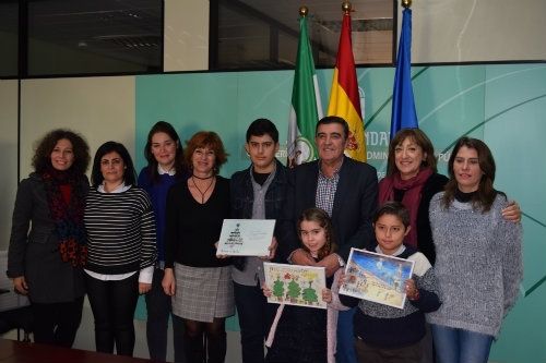 Entregados los premios del Certamen Provincial de Ilustraciones Navideñas