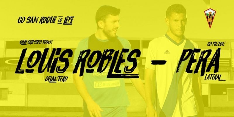 El San Roque se refuerza con el regreso de Louis Robles y el exalbiazul Pera