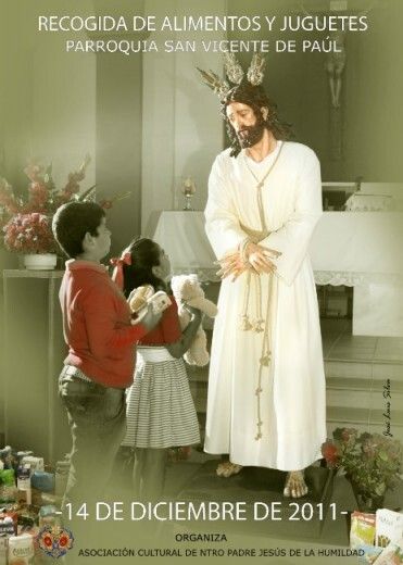 La asociación Nuestro Padre Jesús de la Humildad inicia una campaña de recogida de juguetes y alimentos