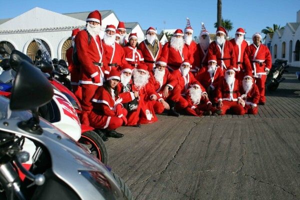 Cartaya acoge mañana la VI Ruta Navideña de Papá Noel en moto
