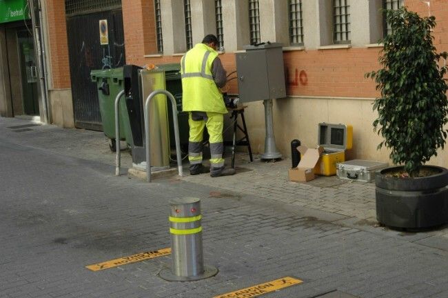 El Ayuntamiento finaliza el sistema de control de acceso de vehículos a las calles peatonales